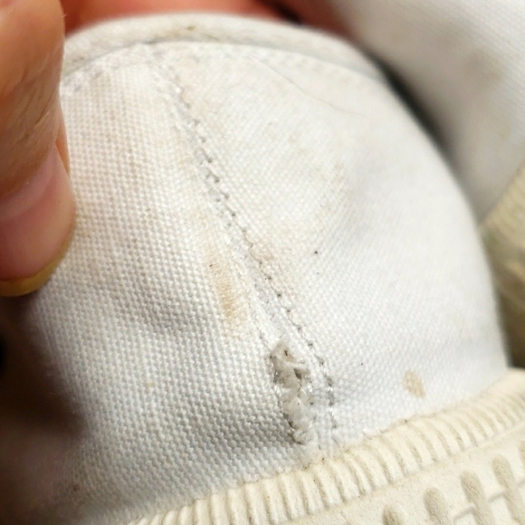 COOL PLANET BY STEVE MADDEN STREAM WHITE FABRIC PLATFORM SNEAKERS 7.5 - Picture 10 of 14